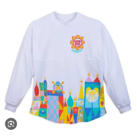 Disney Tops - Disney World Its a Small World Spirit Jersey S